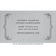 Deco Border Double Sided Shimmer Contact Cards Image 2 of 6